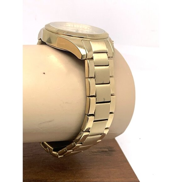 Caravelle By Bulova Women's Watch 44L238 Quartz Chronograph Gold Steel 36mm - Picture 11 of 13